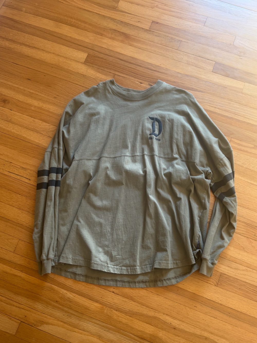 Olive green Disneyland spirit Jersey